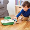 Green Toys: Ferry Boat - Green & White - Floating Toy Vehicle Kid 3+ - 3 of 4