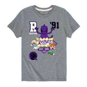 Boys' - Rugrats - Reptar's Out There Short Sleeve Graphic T-Shirt - 1 of 4