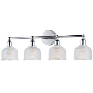 Maxim Lighting Hollow 4 - Light Vanity in  Polished Chrome - 1 of 4