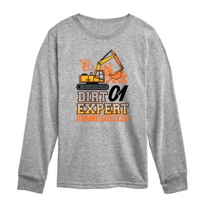 Boys' - Instant Message - Dirt Expert Jersey Long Sleeve Graphic T-Shirt - 1 of 4
