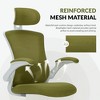 Mesh Office Desk Chair, High Back Executive Desk Chair with Lumbar Support - 4 of 4