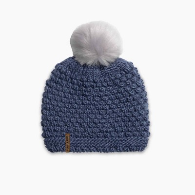 Turtle Fur Snowfall Faux Fur Pom Beanie - Women's Winter Hat
