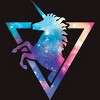Men's Design By Humans Galaxy Unicorn By Retkikosmos T-Shirt - 2 of 4