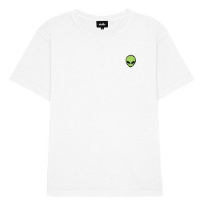 Dalix Mens Alien Midweight Garment Dye Tee - 1 of 4