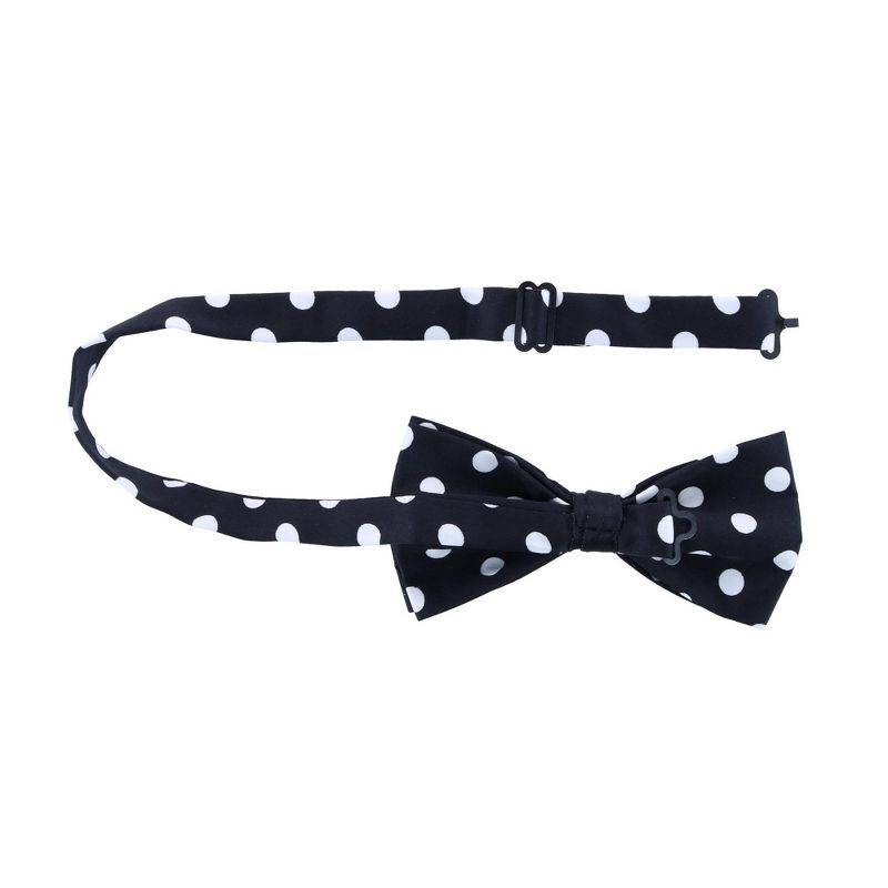 CTM Men's Polka Dot Bow Tie and Pocket Square, 2 of 6