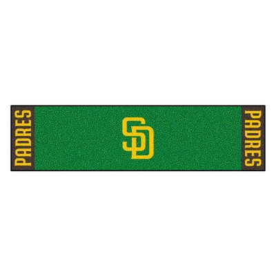 MLB San Diego Padres 1.5'x6' Putting Mat - Green