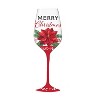 Stemmed Wine Glass, 17 oz., w/ Box ,Christmas Joy - 2 of 3