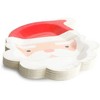 Blue Panda 24 Pack Santa Claus Paper Plates for Christmas Party Supplies (7.5 x 10 In) - 4 of 4