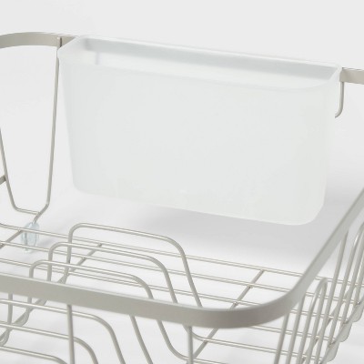 Small Steel Dish Drainer Brushed Nickel - Brightroom™