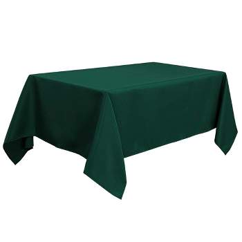 PiccoCasa Polyester Rectangle Tablecloth Dining Table Cover for Wedding 1 Pc