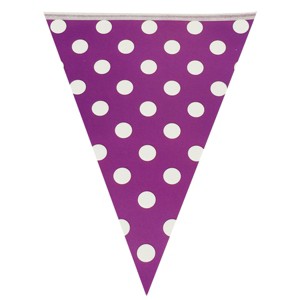 Wrapables Triangle Pennant Banner Party Decorations - 1 of 4