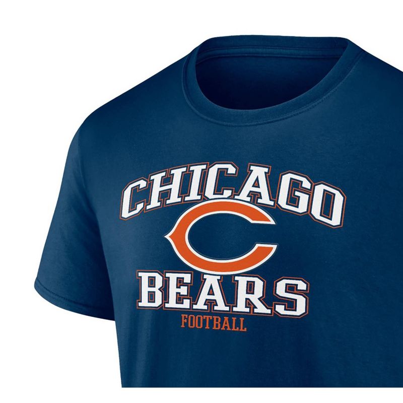 NFL Chicago Bears Short Sleeve Core Big &#38; Tall T-Shirt, 3 of 4