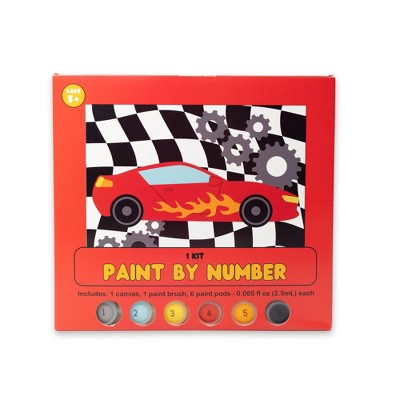 Paint By Number Car Craft Activity Kit - Bullseye's Playground™