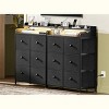 Hausource 6 Drawer Dresser with Charging Station, LED Lights, Tall Storage Chest with Wooden Top - 4 of 4