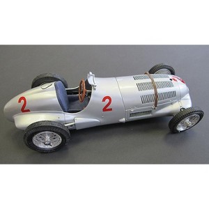 Mercedes W125 #2 Hermann Lang 1937 GP Donington Limited to 1000pc Worldwide 1/18 Diecast Model Car by CMC - 1 of 3