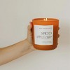 Sweet Water Decor Spiced Apple Cider 15oz Orange Matte Jar Candle - 2 of 3