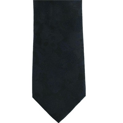 Kenneth Cole Mens Scull Floral Self-tied Necktie