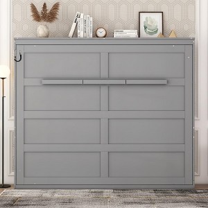 Polibi Convertible Space-Saving Murphy Wall Bed - 1 of 4