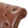LOVMOR Tufted Armless Chaise Lounge - 4 of 4