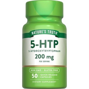 Nature's Truth 5HTP 200mg | 50 Capsules | 5 Hydroxytryptophan - 1 of 4