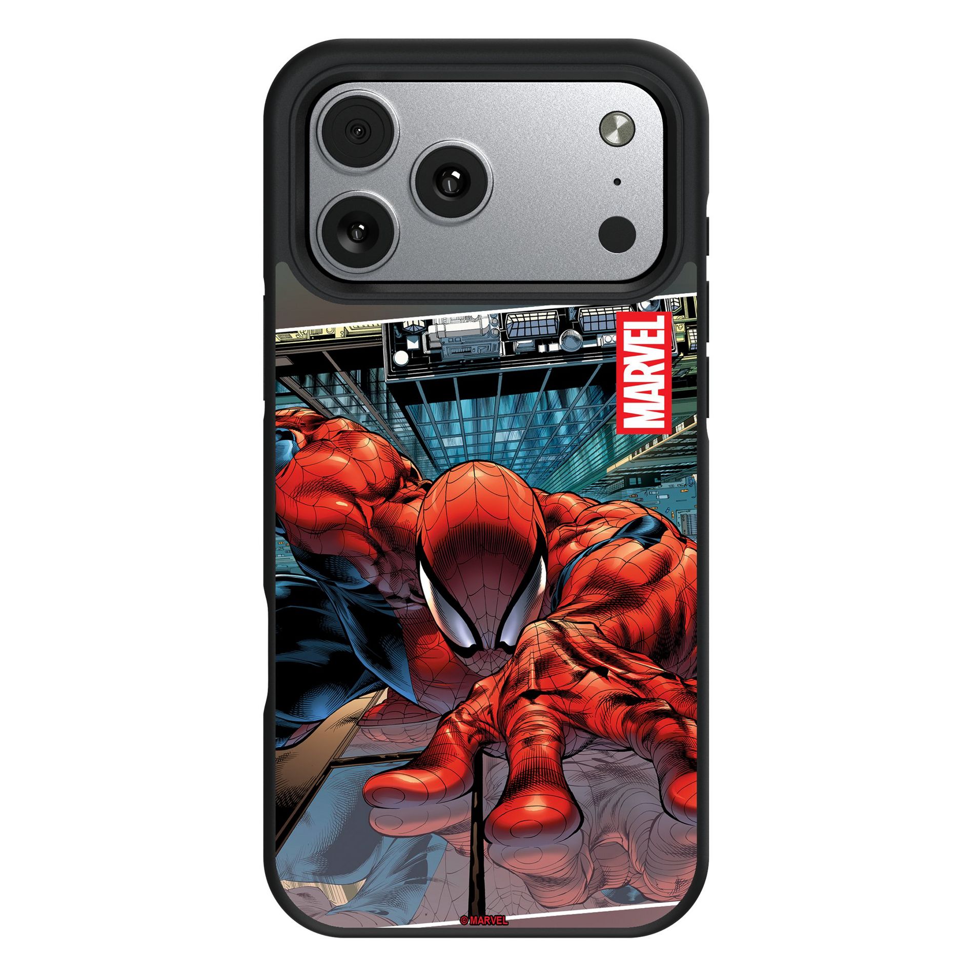 Marvel Spider-Man Cover Art Bump Cell Phone Case for iPhone 17 Pro Max