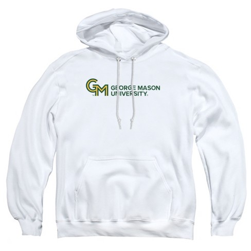 George Mason University Official Stacked Adult Pull-Over Hoodie, Athletic Heather - image 1 of 4