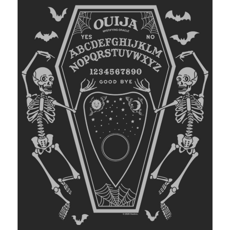 Women's Ouija Halloween Coffin T-Shirt, 2 of 5