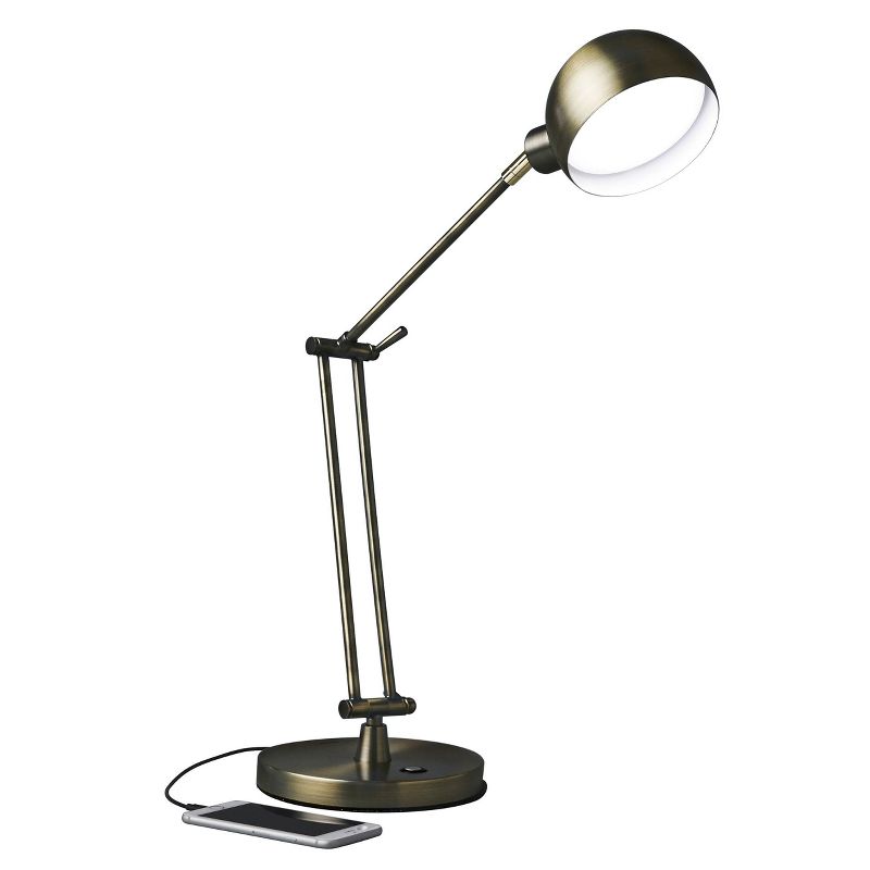 Wellness Series Refine Desk Lamp (Includes LED Light Bulb) Yellow - OttLite, 1 of 8