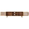 vidaXL TV Stand 47.2"x11.8"x15.7" Solid Wood Mango - 3 of 4