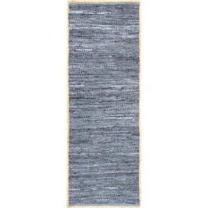 Nuloom Sabby Hand Woven Leather Flatweave Indoor Area Rug - 1 of 4