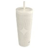 Zak Designs 30 fl oz Stainless Steel Straw Tumbler - 3 of 4