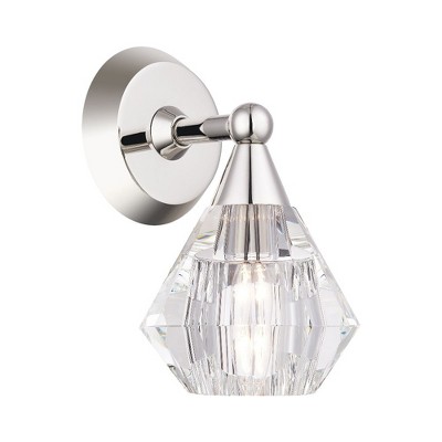 Livex Lighting Brussels 1 - Light Sconce in  Polished Nickel