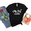 Simply Sage Market Women's My Dog Is My Valentine Short Sleeve Graphic Tee - 3 of 4