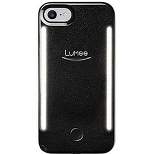 LuMee Duo Glitter Case for New Apple iPhone SE - Black Glitter