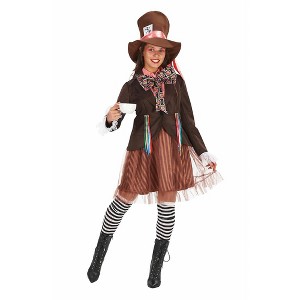 Alice in Wonderland Lady Hatter Adult Costume - 1 of 4