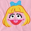 Boys' Short Sleeve Sesame Street Prairie Dawn Face T-Shirt - 3 of 4