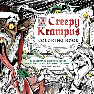 A Creepy Krampus Coloring Book - (Paperback) - 1 of 1