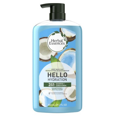 Herbal Essences Hello Hydration 2IN1 Shampoo Conditioner, Moisture for Hair 29.2 fl oz/865mL