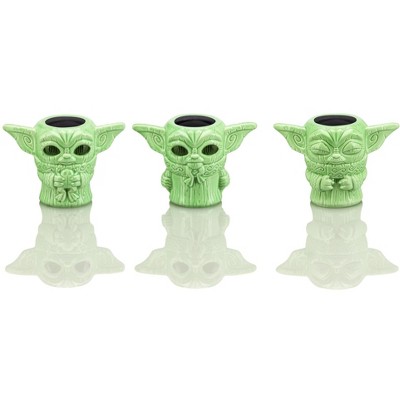 Geeki Tikis Star Wars Mandalorian The Child 2.5oz Mini Muglets Set of 3