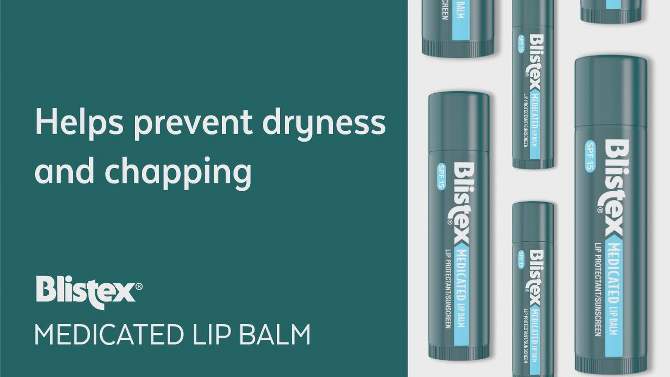 Blistex Medicated Lip Balm - 0.15oz/5pk, 2 of 7, play video