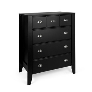 NicBex 42.80" H Metal Handles Modern Storage Dresser for Bedroom with Round Knobs & 4 Drawers - 1 of 4