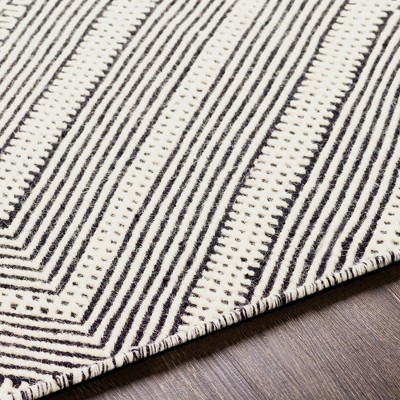 Southern View 2' x 3' Gray Wool Area Rug