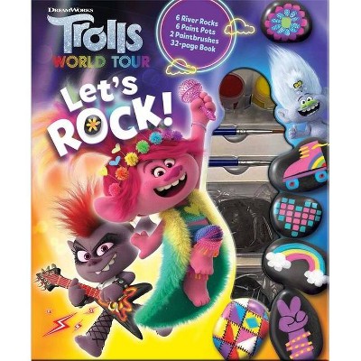 DreamWorks Trolls World Tour: Let's Rock! - (Rock Painting) by  Lori C Froeb (Mixed Media Product)