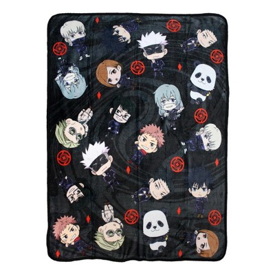 Just Funky Jujutsu Kaisen Kickoff 45 x 60 Inch Fleece Throw Blanket