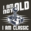 Junior's Design By Humans I Am not Old I am Classic By nerdycorner T-Shirt - 2 of 2