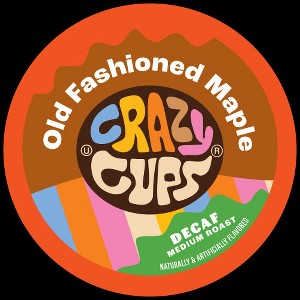 Crazy Cups Decaf Old Fashioned Maple Flavored Coffee Pods - 1 of 3