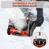 VOLTASK 24V 13-inch Cordless Snow Shovel 9.3Lbs Lightweight Snow Blower Cordless with 4-Ah Battery & Quick Charger Included for Driveway & Sidewalks - 3 of 4