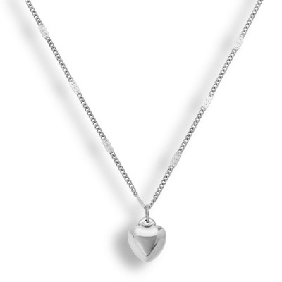 EVRY JEWELS WATERPROOF Gold or Silver Plated You Have My Heart Necklace