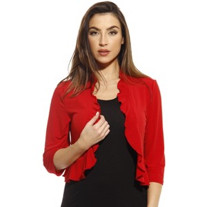 Just Love Women's Bolero Shrug - Stretch Fabric Women Cardigan - 1 of 2