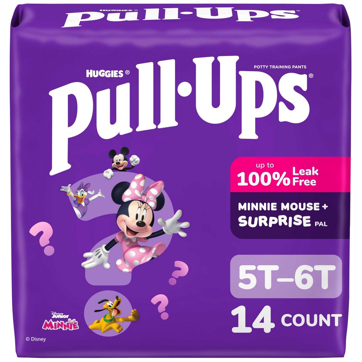 Huggies Diapers - Pull Ups Girls - Size 5T-6T - 14 Count